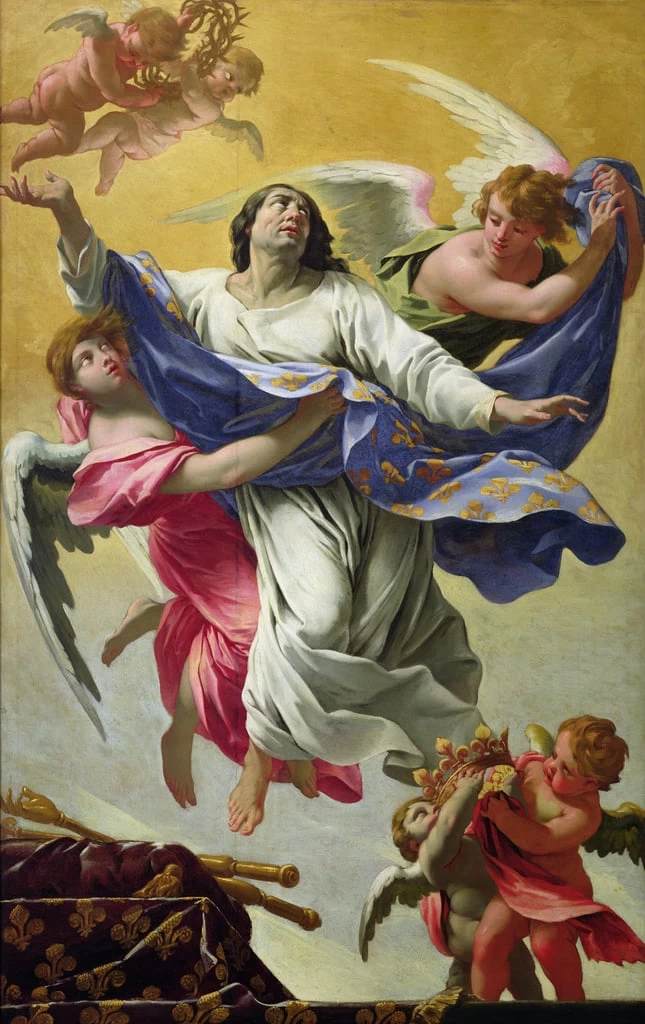Apoteosi di san Luigi, 1639 - Musee des Beaux, Arts, Rouen